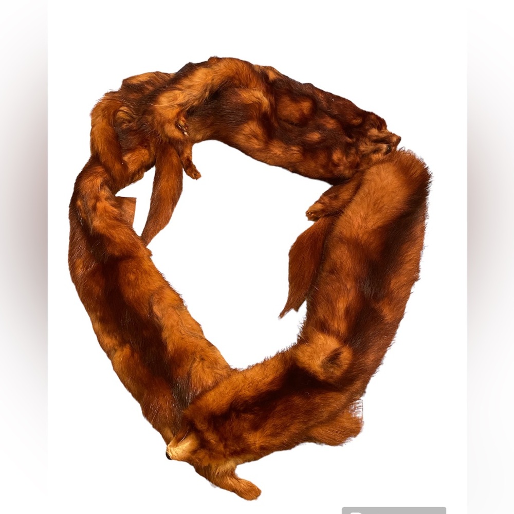 Vintage Fox Stole